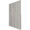 Ekena Millwork 19 5/8in. W x 19 5/8in. H Wigan EnduraWall Decorative 3D Wall Panel Covers 2.67 Sq. Ft. WP20X20WGAMB - alternate 5